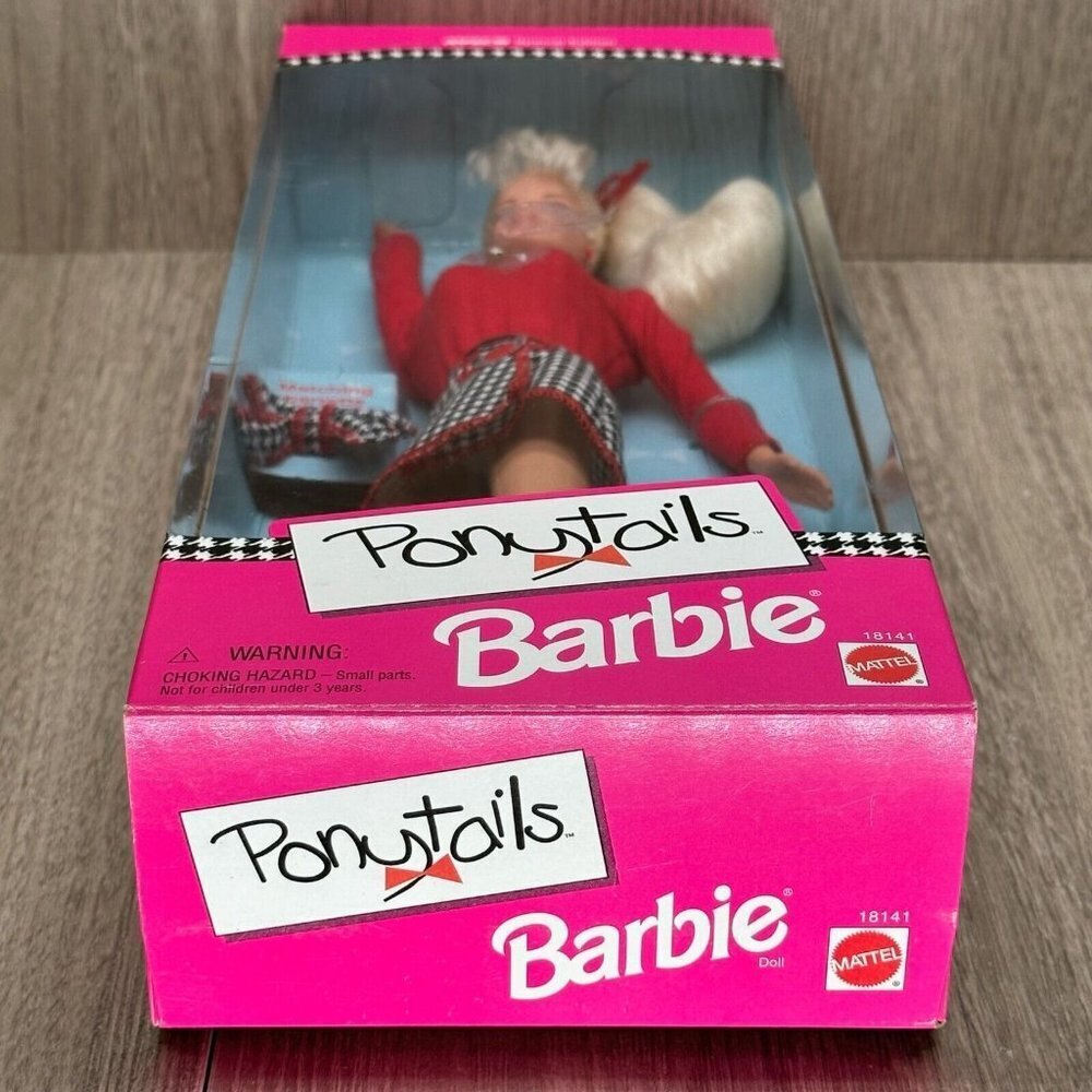 1997 Barbie Ponytails Fashion Doll AAFES Special Edition #18141 - Mattel - Picture 4 of 8